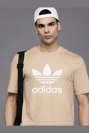 adidas Trefoil Brand Logo Printed Pure Cotton T-shirt