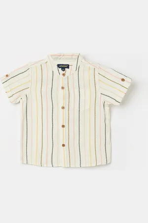 Lifestyle Boys Opaque Checked Casual Shirt