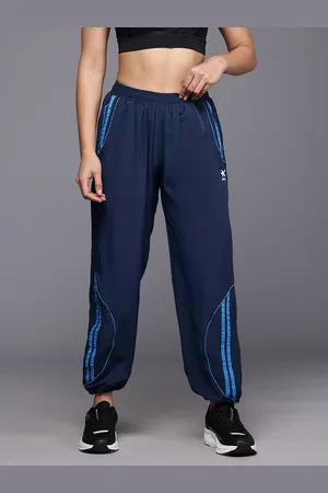 HRX Women Striped Running Joggers