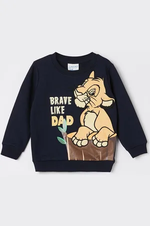 Lifestyle Boys Printed Pullover Cotton Sweatshirt