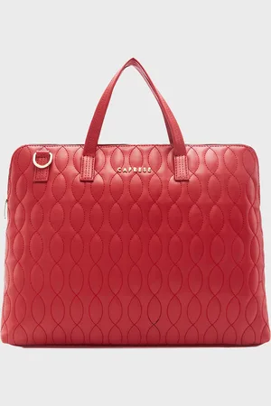 Caprese Textured Laptop Bag