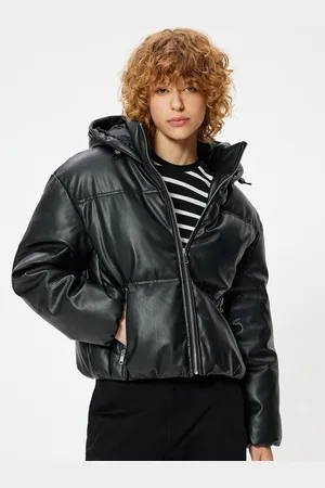 Koton Women Hooded Biker Jacket