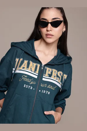 Roadster The Lifestyle Co. Typography Print Hooded Sweatshirt