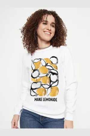 Mast & Harbour Women Printed Sweatshirt