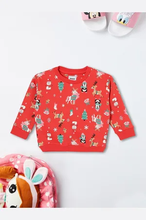 Max Collection Girls Printed Sweatshirt