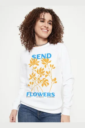Mast & Harbour Women Printed Sweatshirt