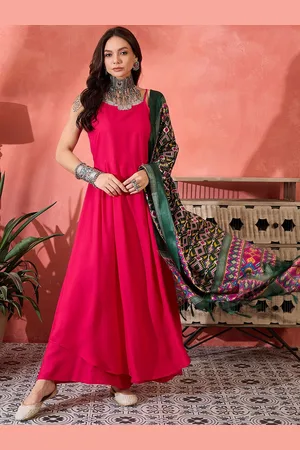 InWeave Women Regular Kurta with Palazzos & With Dupatta
