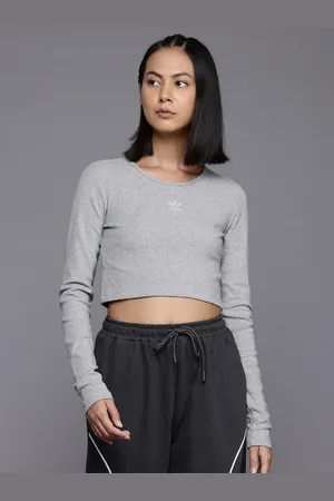 adidas Essentials Ribbed Crop Tshirt