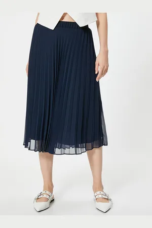 Koton Women Flared Knee Length A-Line Skirts