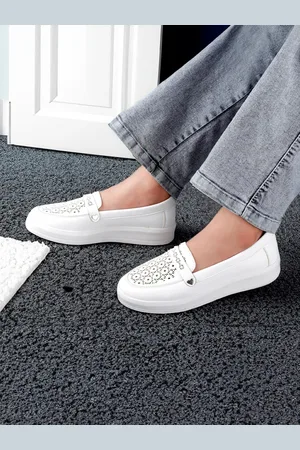 DressBerry Women Synthetic Leather Slip-On Loafer Shoes