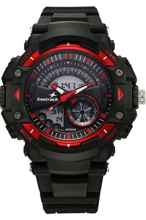 Fastrack Unisex Dial & Wrap Around Straps Digital Watch 38097PP02W