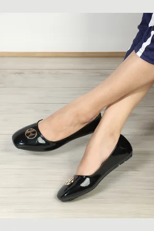 Elle Square Toe Embellished Ballerinas