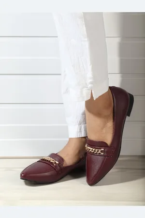 Elle Pointed Toe Embellished Loafers