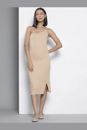 NA-KD One Shoulder Bodycon Midi Dress