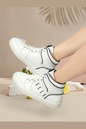 Elle Women Lightweight Mid-Top Sneakers