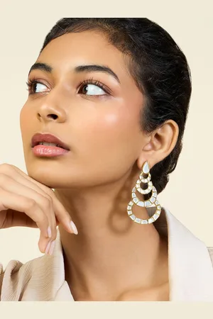 ISHARYA Contemporary Drop Earrings