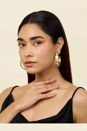 ISHARYA Contemporary Hoop Earrings