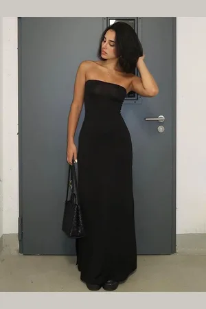 LULU & SKY Women Strapless Maxi Dress