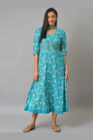 AURELIA Floral Print Fit & Flare Maxi Dress