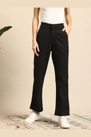 Mast & Harbour Women Straight Fit Stretchable Jeans