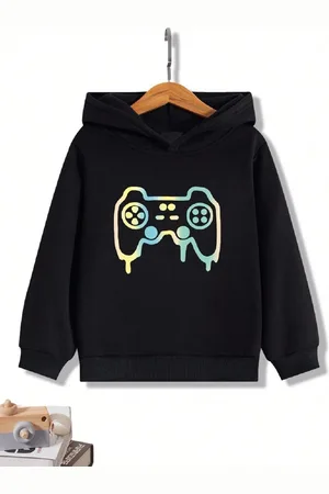 BAESD Girls Cotton Printed Sweatshirt