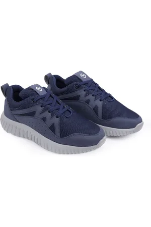 BXXY Men Suede Running Non-Marking Lace-Ups Shoes