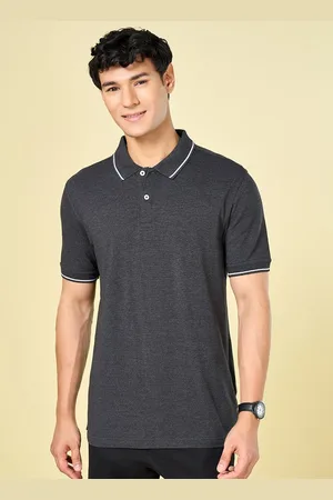 Pantaloons Men Polo Collar Slim Fit T-shirt