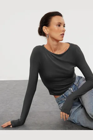 Trendyol Women Solid Crop Top