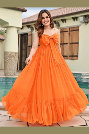 DressBerry Women Shoulder Straps Gown Maxi Dress