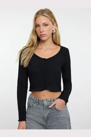 Trendyol Women Long Sleeves Crop Top