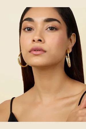 ISHARYA Contemporary Hoop Earrings