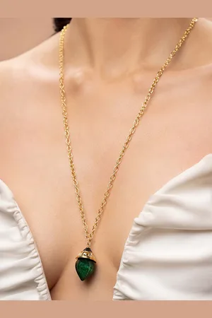 ISHARYA Brass Gold-Plated Necklace