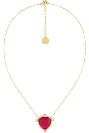 ISHARYA Brass Gold-Plated Layered Necklace