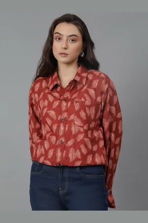 KOTTY Women Floral Opaque Printed Casual Shirt