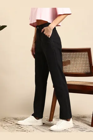 Mast & Harbour Women Straight Fit Jeans