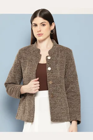 Chemistry Tweed Woollen Cardigan
