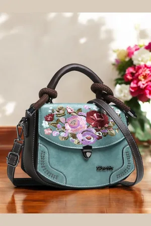 EXOTIC Floral Swagger Sling Bag