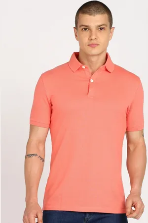 Provogue Men Polo Collar Applique Slim Fit T-shirt