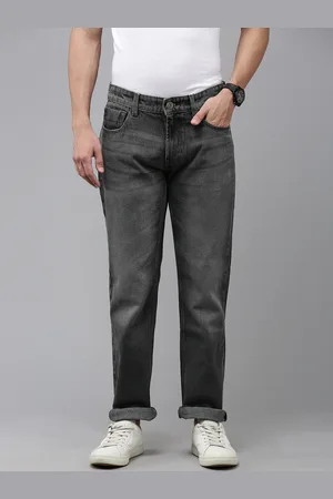 SPYKAR Men Pure Cotton Ricardo Comfort Straight Fit Light Fade Jeans