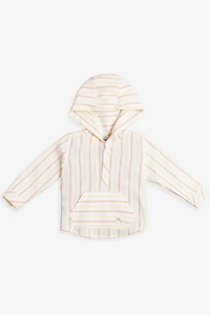 Ed-a-Mamma Boys Premium Multi Stripes Opaque Striped Casual Shirt