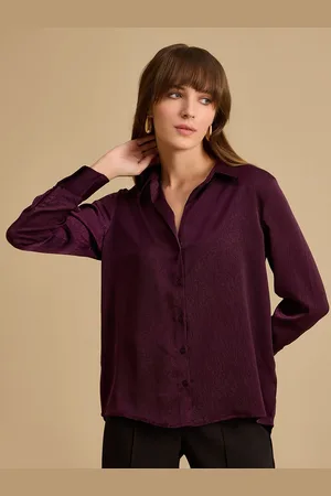 Kazo Women Opaque Party Shirt