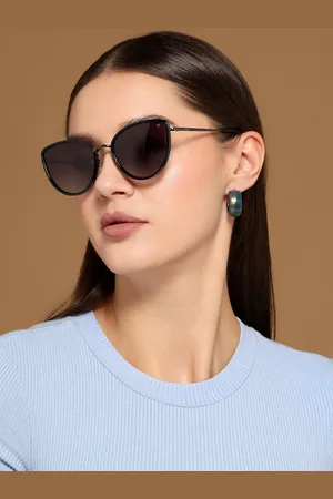 VOYAGE Unisex Cateye Sunglasses with Polarised and UV Protected Lens 1041PMG4653