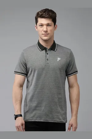 Provogue Men Polo Collar Slim Fit T-shirt