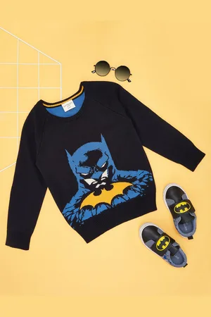 Pantaloons Boys Graphic Print Pullover Sweaters