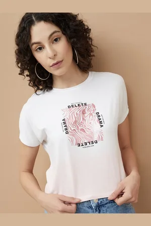 Lifestyle Women Printed Extended Sleeves Top