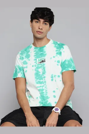 Aeropostale Tie and Dye Print Pure Cotton T-shirt