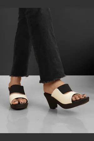 ICONICS Colourblocked Platform Heels