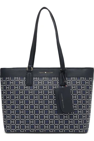 Tommy Hilfiger Women Brand Logo Printed Shopper Shoulder Bag