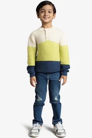 Ed-a-Mamma Boys Colourblocked Pullover