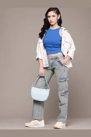 Roadster The Lifestyle Co. Women Pure Cotton Straight Fit Low-Rise Jeans